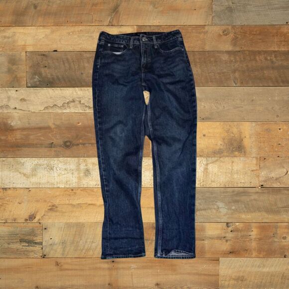 Free Assembly Mid Rise Dark Wash Jeans Size 10 29x30” #178 - Picture 1 of 7